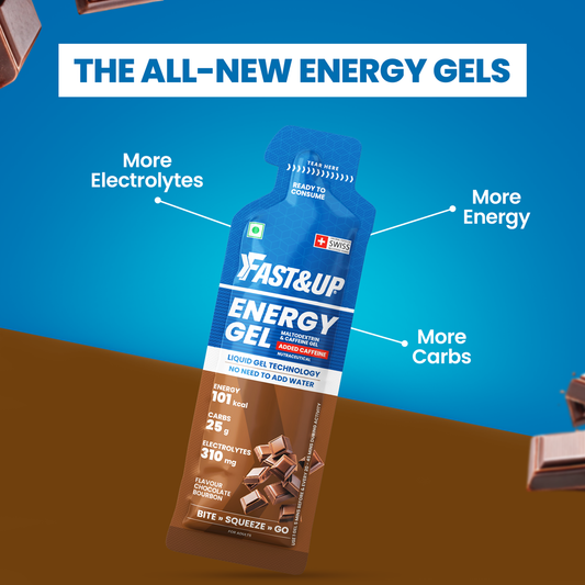Fast&Up Energy Gel - Caffeinated - Chocolate Bourbon