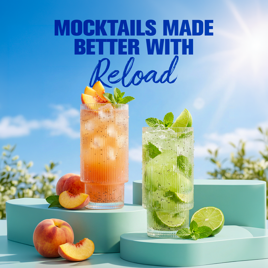 Fast&Up Reload Beach Paradise Pack - Peach Iced Tea and Mojito