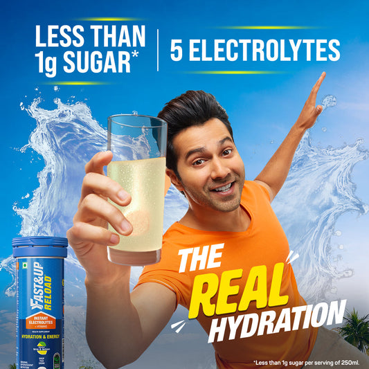Fast&Up Reload Low Sugar Instant Hydration Drink - Lime & Lemon