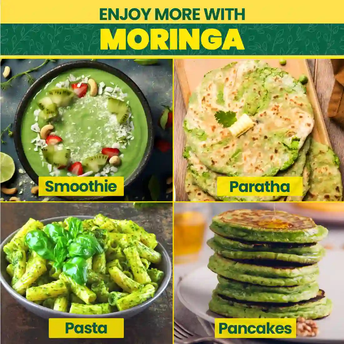 Fast&Up 100% Pure & Natural Moringa Powder