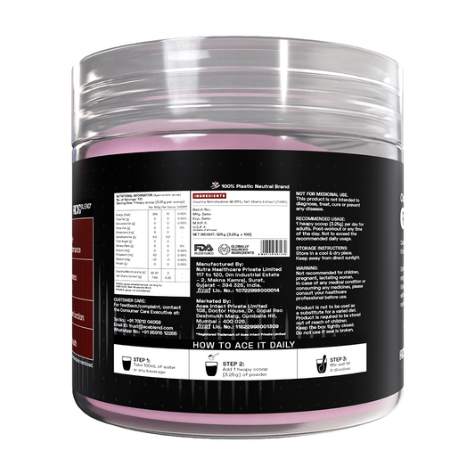 Ace Blend Rise Creatine Monohydrate, Ultra-Fine & Fast Absorbing, Recovery Support | 100 g
