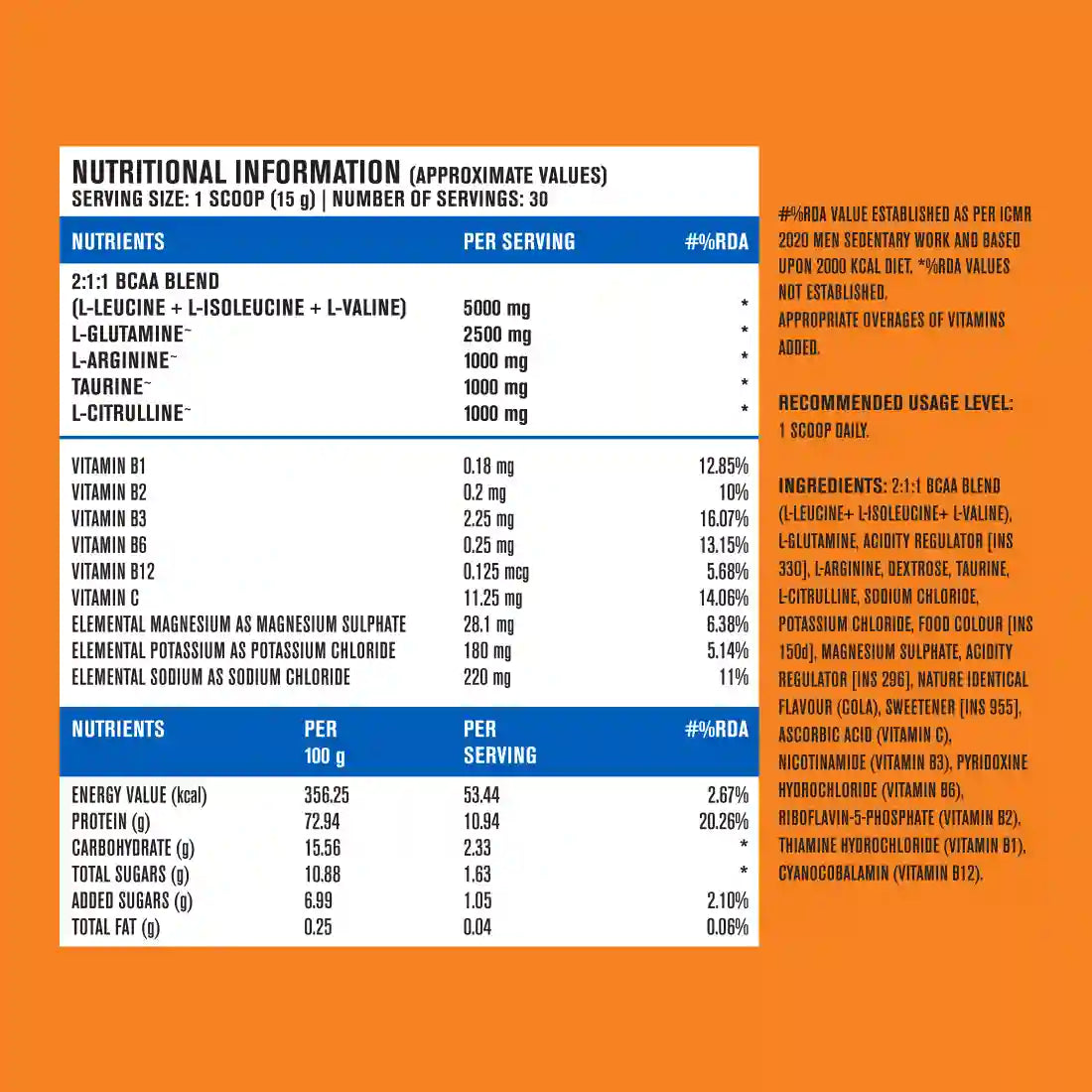 Fast&Up BCAA Advanced - Cola