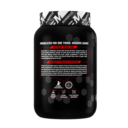 Big Muscles Mamoth Gainer 1kg Belgian Chocolate