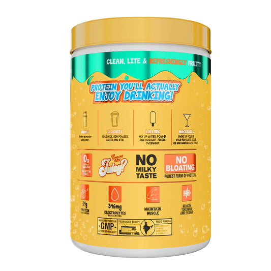 Big Muscles FIZZY WHEY MANGO 600g + FREE SHAKER