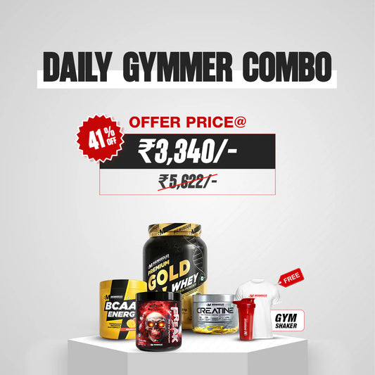 Big Muscles Daily Gymmer Combo + T shirt