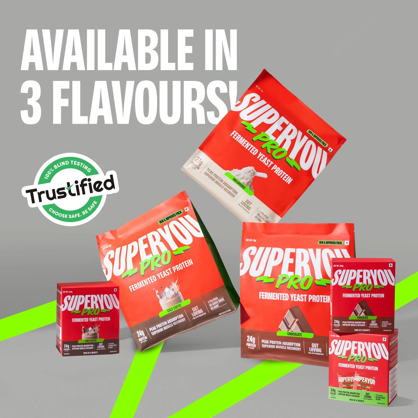 SuperYou Pro - Unflavoured - Fermented Yeast Protein 1kg