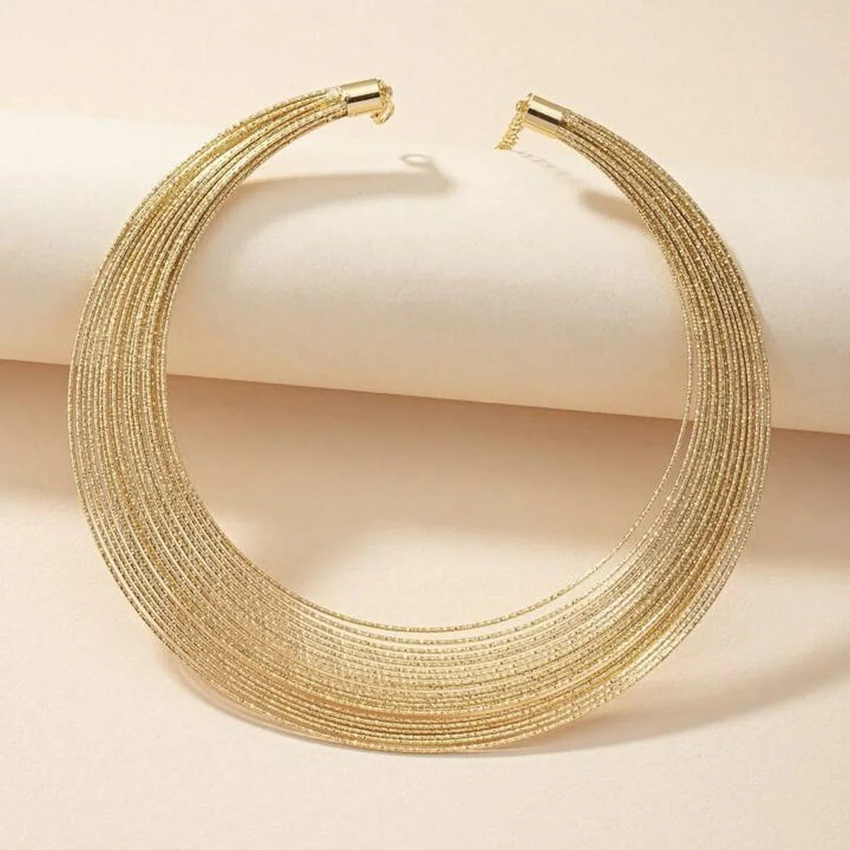 HERMOSA ACCESSORIES
Threaded Choker Necklace
