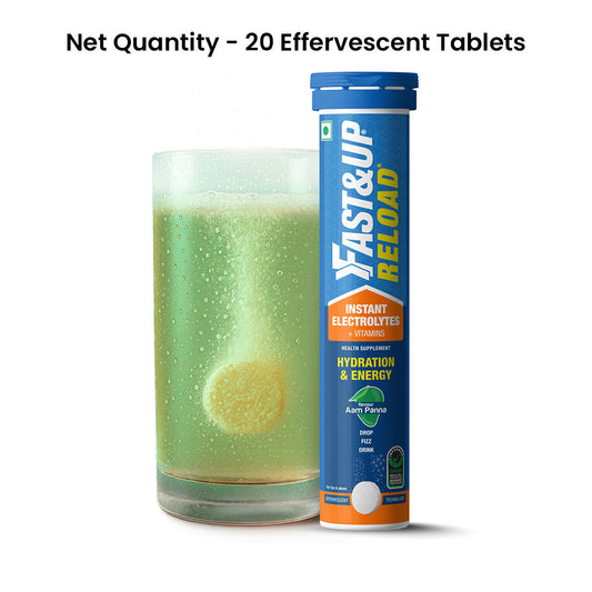 Fast&Up Reload Low Sugar Instant Hydration Drink - Aam Panna