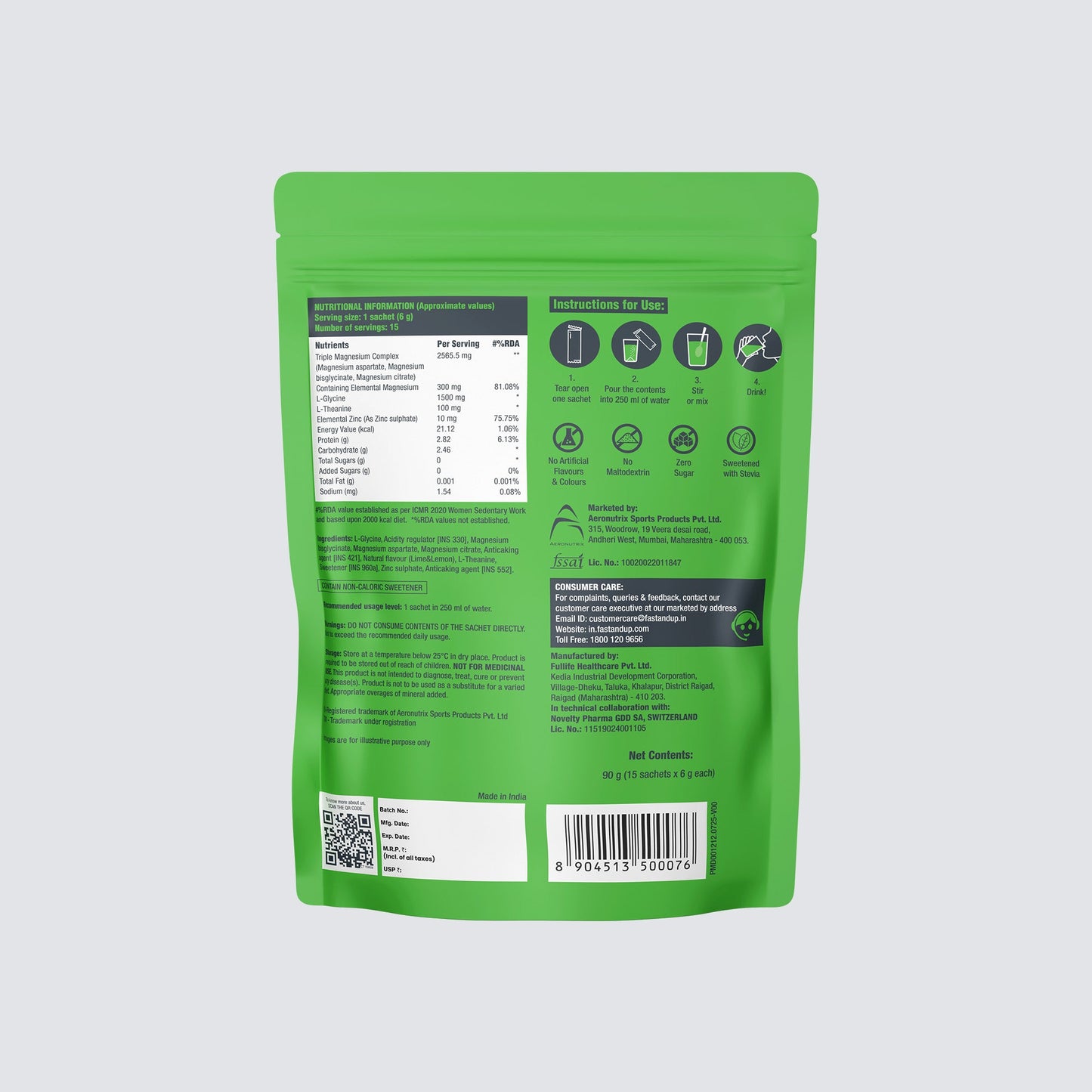 Fast&Up Advanced Triple Magnesium Complex