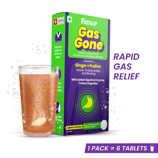 Fast&Up Gas Gone | Rapid Relief from Acidity - Jaljeera