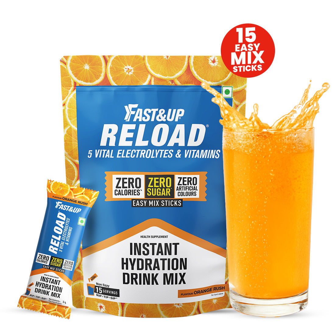 Fast&Up Reload Stick - Orange