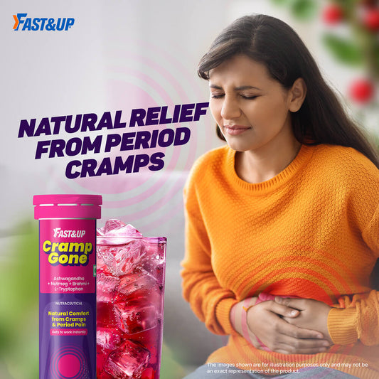 Fast&Up Cramp Gone – Menstrual Cramps & Pain Support - Cranberry