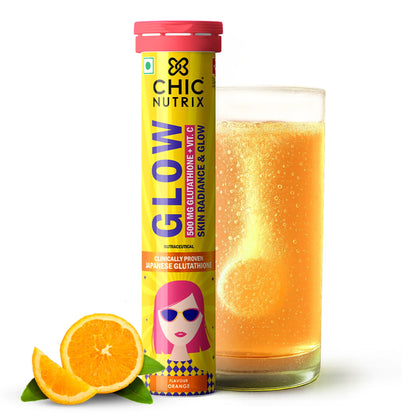 Fast&Up Glow- Brighter Skin with Japanese Glutathione - Orange