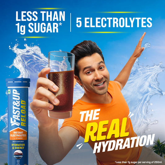 Fast&Up Reload Low Sugar Instant Hydration Drink - Cola