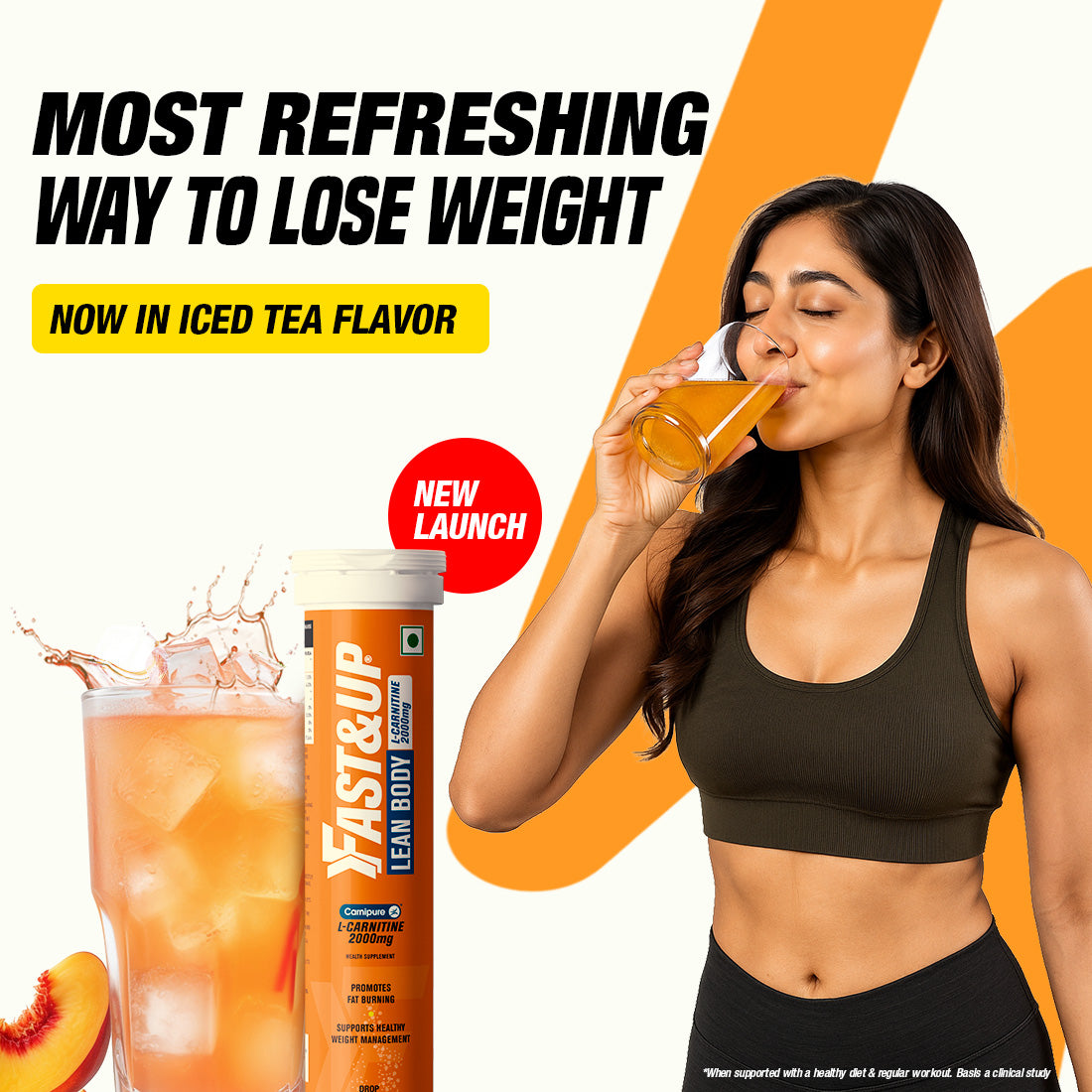 Fast&Up Lean Body for Weight Loss - Iced Tea