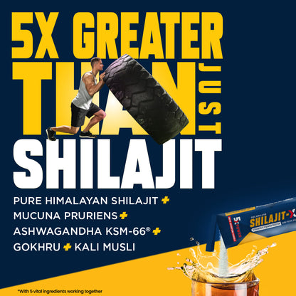 Fast&Up Shilajit X- With 5 Potent Ingredients for Strength and Stamina - Kesar Badam