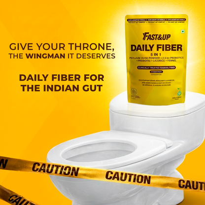 Fast&Up Daily Fiber for Everyday Gut Comfort - Lime & Lemon