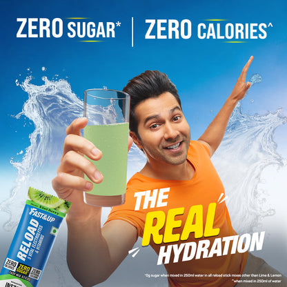 Fast&Up Reload Zero Sugar Instant Hydration Sticks- Kiwi Berry