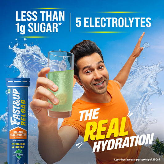 Fast&Up Reload Low Sugar Instant Hydration Drink - Aam Panna