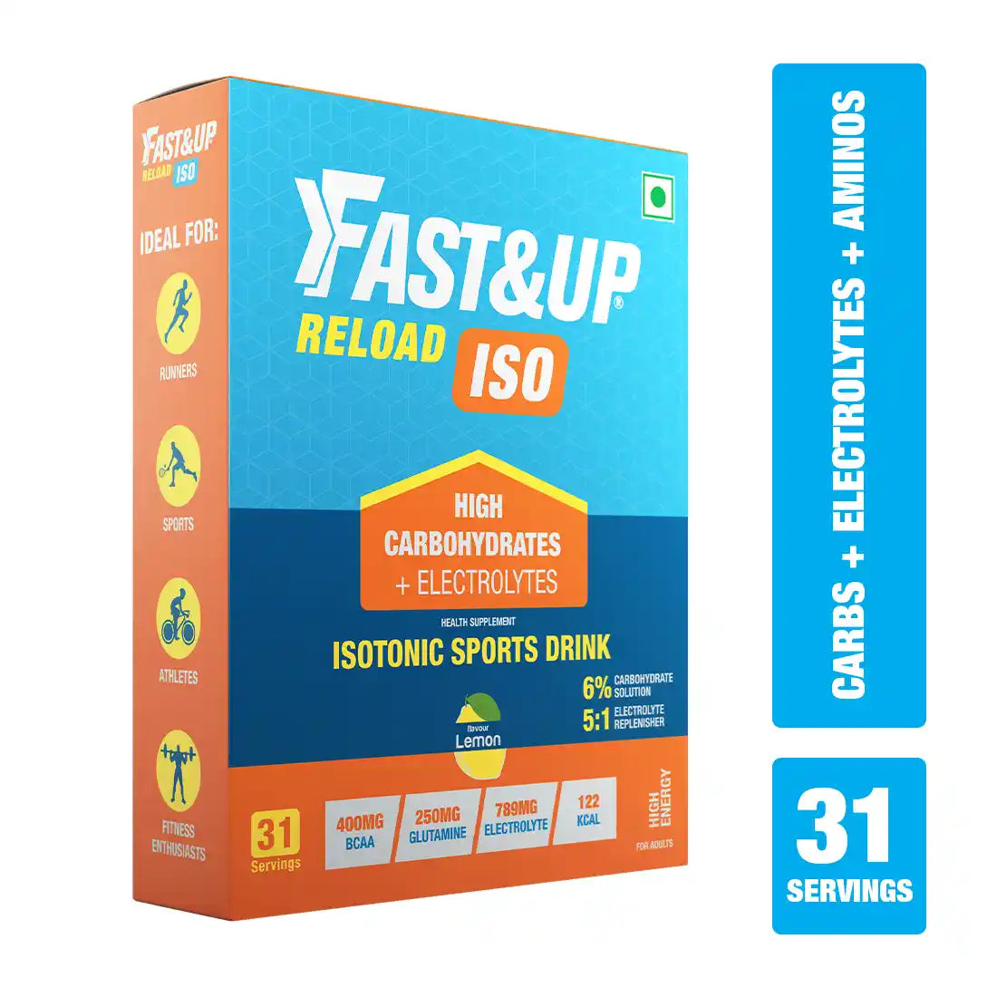 Fast&Up Reload ISO Lemon - Pack of 1