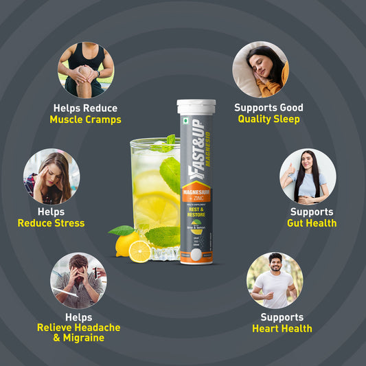 Fast&Up Daily Magnesium for Sleep, Stress & Muscle Recovery