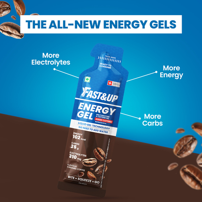 Fast&Up Energy Gel - Caffeinated - Caramel Coffee