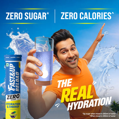 Fast&Up Reload Zero Sugar Instant Hydration Drink - Assorted Pack of 4