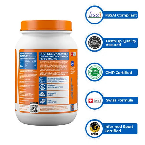 Fast&Up Whey Advanced - Isolate + Hydrolyzed Whey - Rich Chocolate