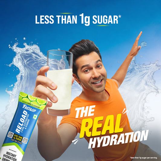 Fast&Up Reload - Low Sugar Instant Hydration Sticks - Lime & Lemon