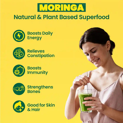 Fast&Up 100% Pure & Natural Moringa Powder