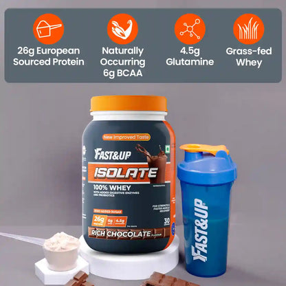 Fast&Up Whey Isolate - Rich Chocolate - 30 Servings