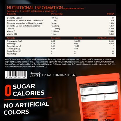Fast&Up Instant Cocktail Mix – Orange Screwdriver