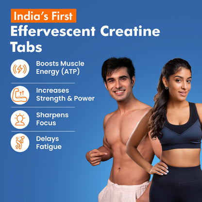 Fast&Up Creatine Rapid Effervescent - Orange Flavour Single