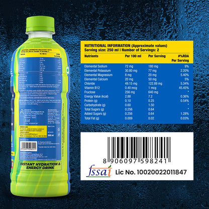 Fast&Up Reload Ready To Drink - 500 ml - Lemon Blast