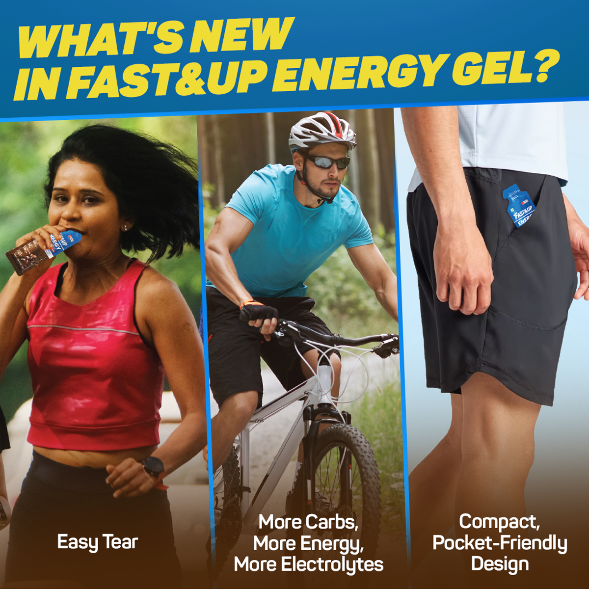 Fast&Up Energy Gel - Caffeinated - Chocolate Bourbon