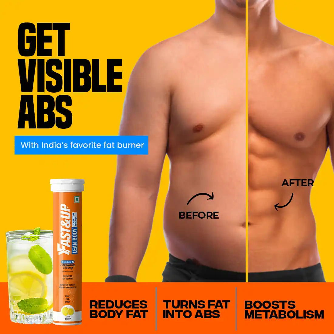 Fast&Up Lean Body Weight Loss - Lemon
