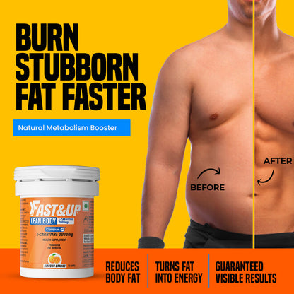 Fast&Up Lean Body for Weight Loss-  Orange | Mini Tube