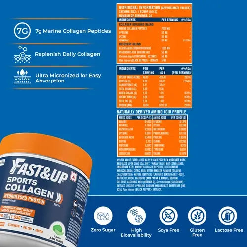 Fast&Up Sports Collagen - Aam Panna