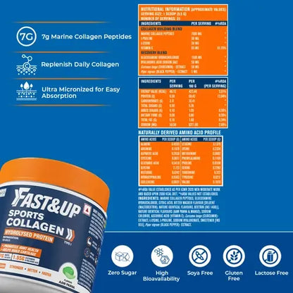 Fast&Up Sports Collagen - Aam Panna