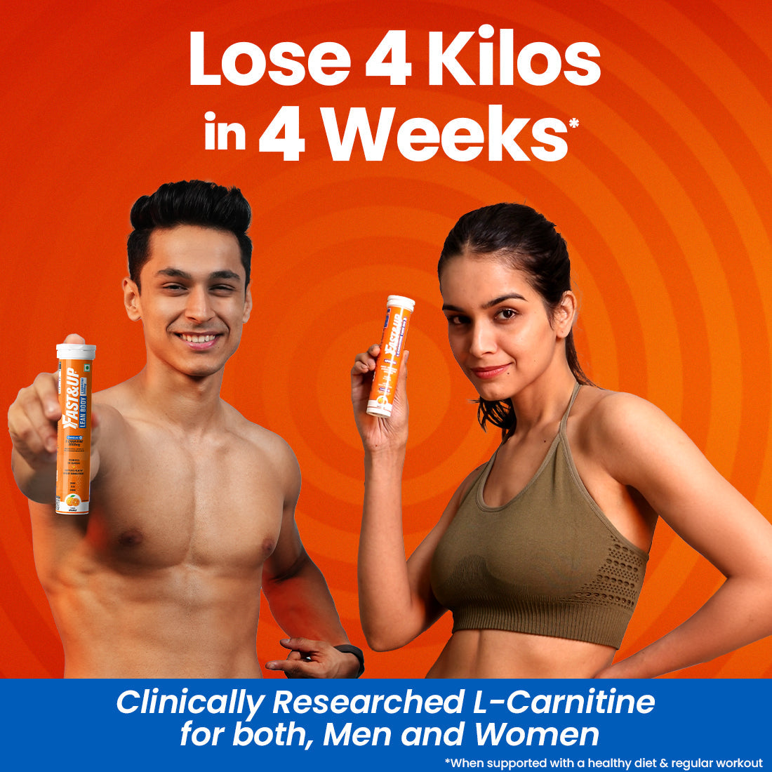 Fast&Up Lean Body Weight Loss - Orange