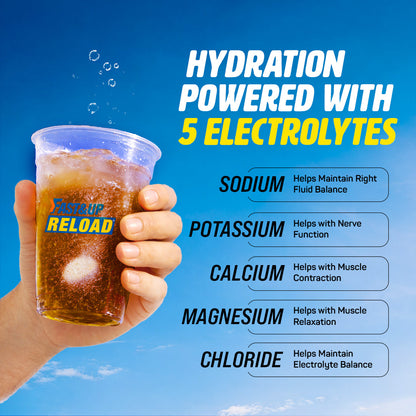 Fast&Up Reload - Low Sugar Instant Hydration Drink - Cola