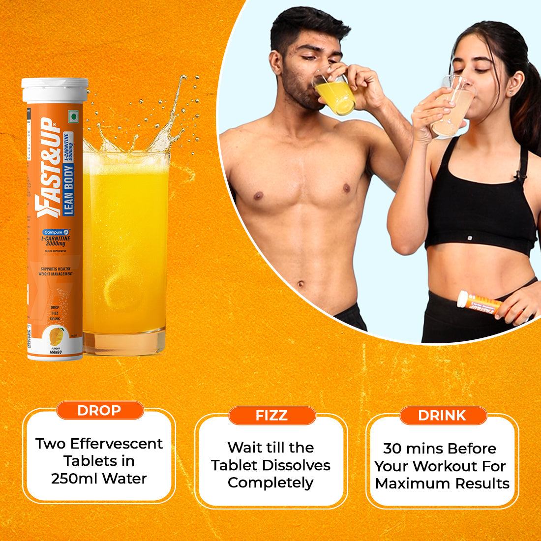 Fast&Up Lean Body Weight Loss - Mango