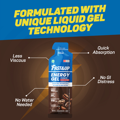 Fast&Up Energy Gel - Caffeinated - Caramel Coffee