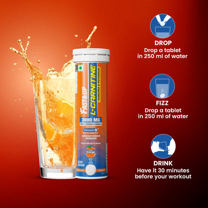 Fast&Up L-Carnitine 3000mg + Lean Body for Weight Loss Assorted Pack