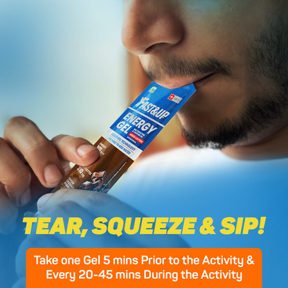 Fast&Up Energy Gel - Caffeinated - Orange Blast