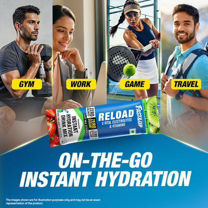 Fast&Up Reload Zero Sugar Instant Hydration Sticks- Kiwi Berry
