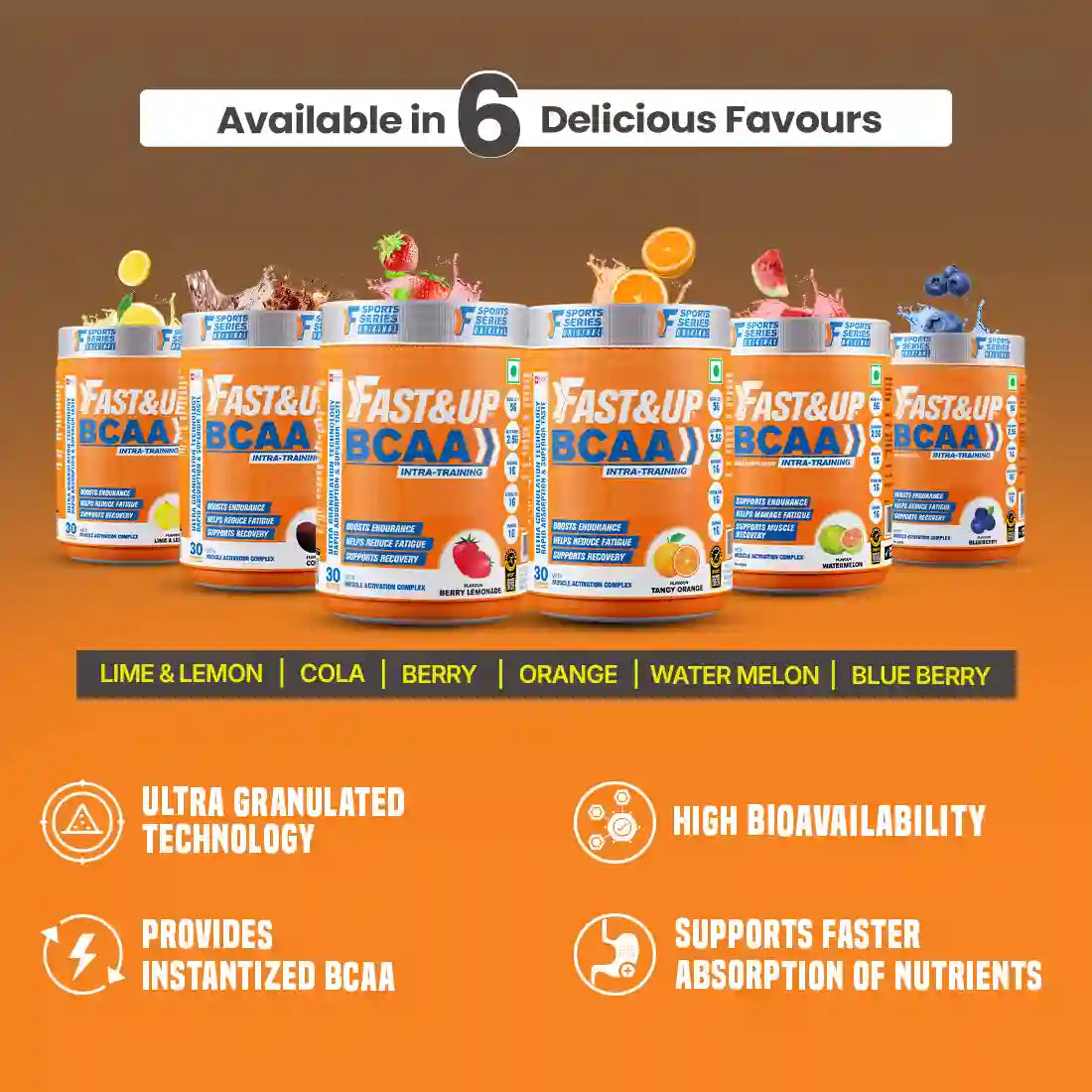 Fast&Up BCAA Advanced - Cola