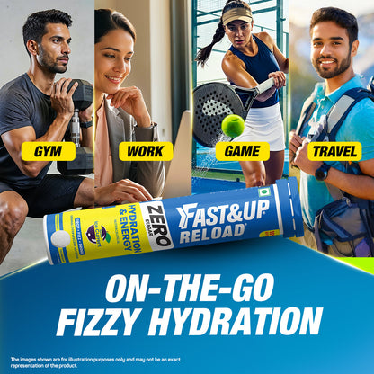 Fast&Up Reload Zero Sugar Instant Hydration Drink - Ice Current