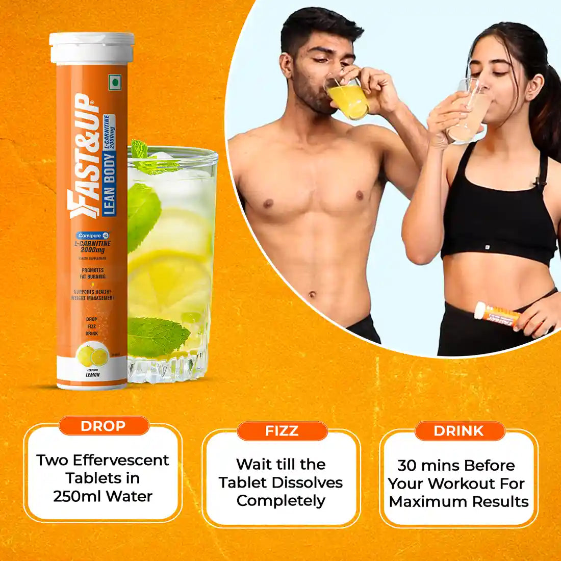 Fast&Up Lean Body Weight Loss - Lemon
