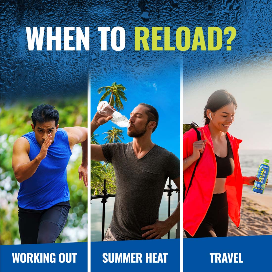 Fast&Up Reload Ready To Drink - 500 ml - Lemon Blast